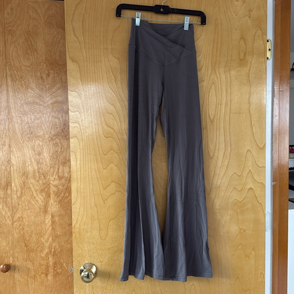 Aerie Crossover Flared Leggings